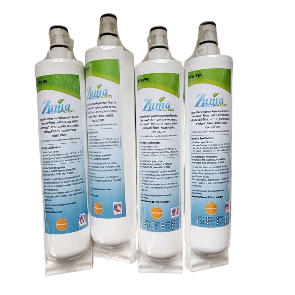 4-Kenmore 9999 469999 Compatible Refrigerator Water & Ice Filter